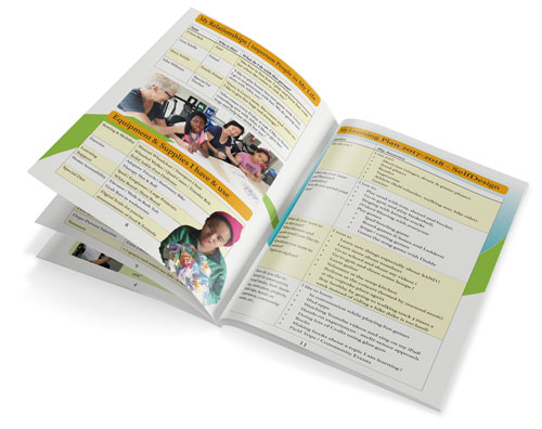 my booklet example