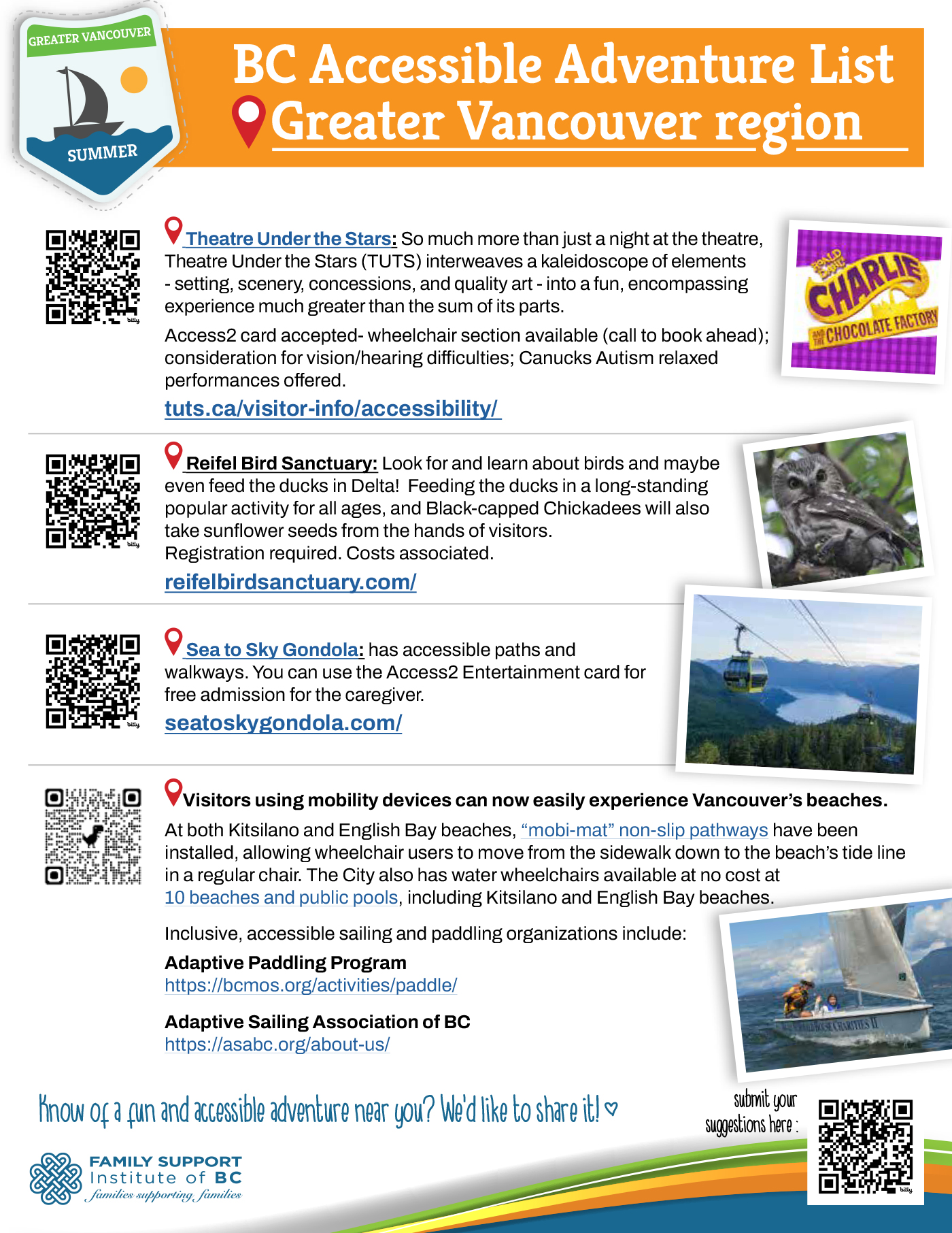 Great Vancouver BC Summer Accessible Adventures